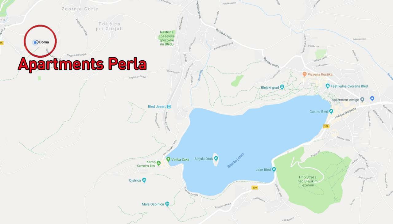 Apartments Perla Zgornje Gorje Eksteriør billede